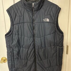 The North Face Men's Dark Gray Quilted Vest